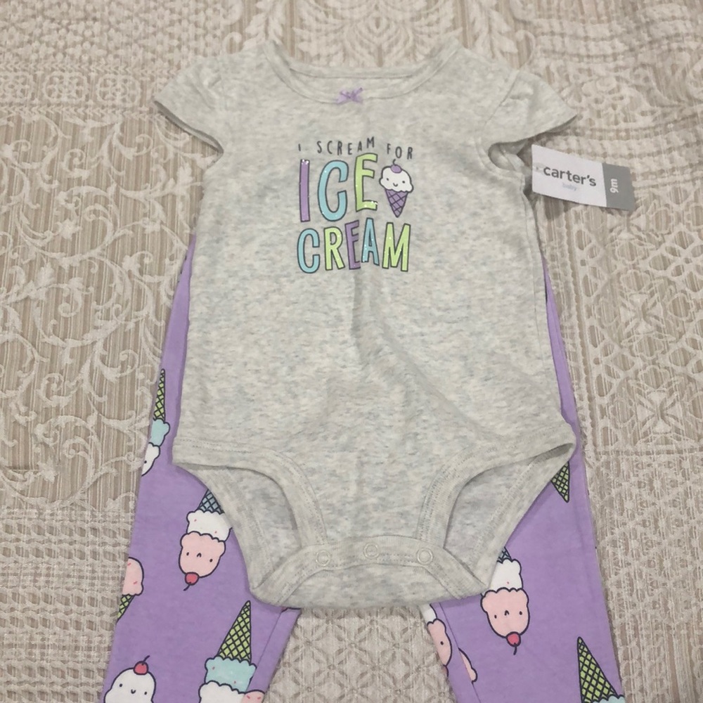 2 Piece Ice Cream Set